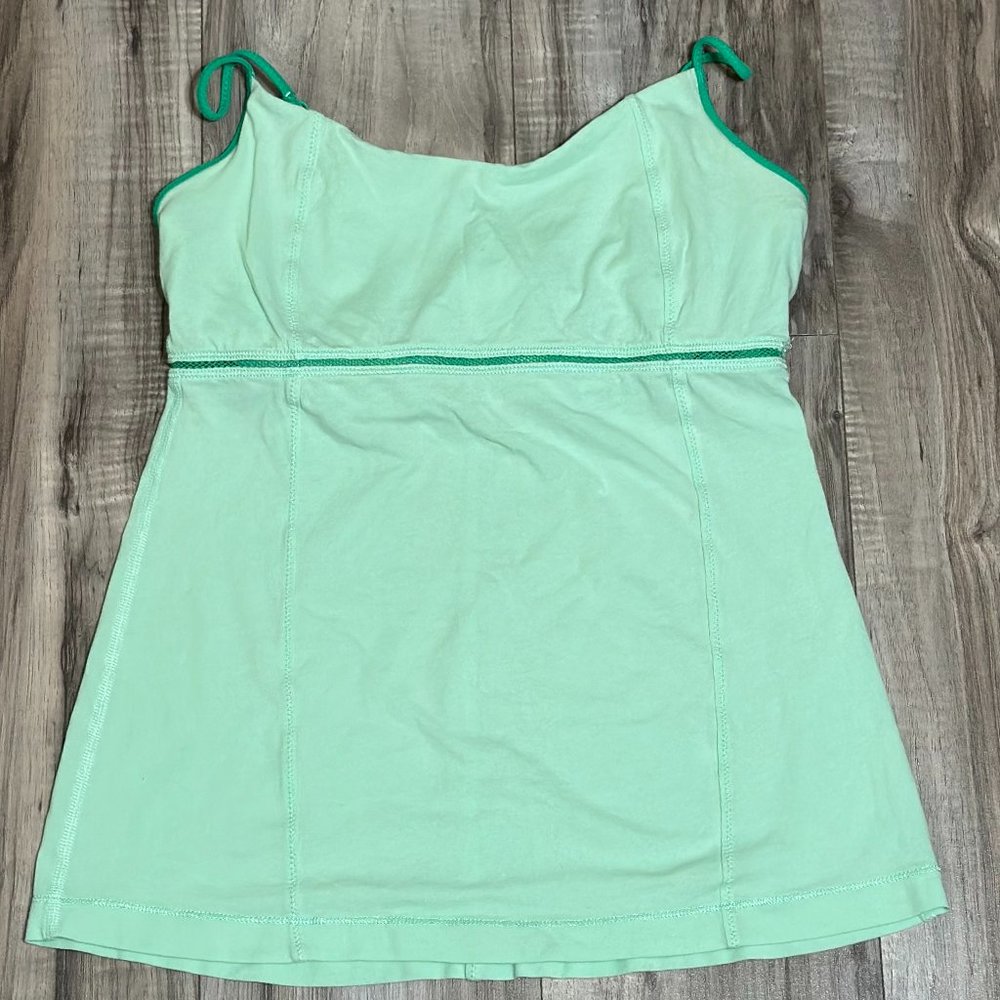 Lululemon Women's Luminous Tank-Top Mint Green Sz 6